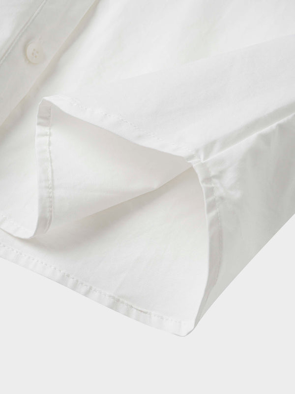 Floral Design Blouse-White