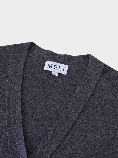 Duster Cardigan 50"-Charcoal Grey