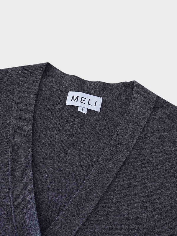Duster Cardigan 50"-Charcoal Grey