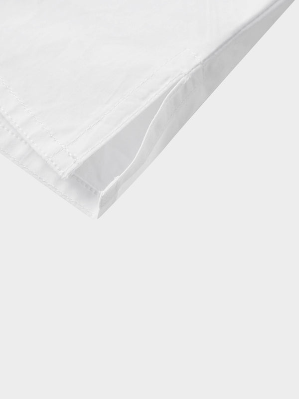 Cotton Crop Blouse-White