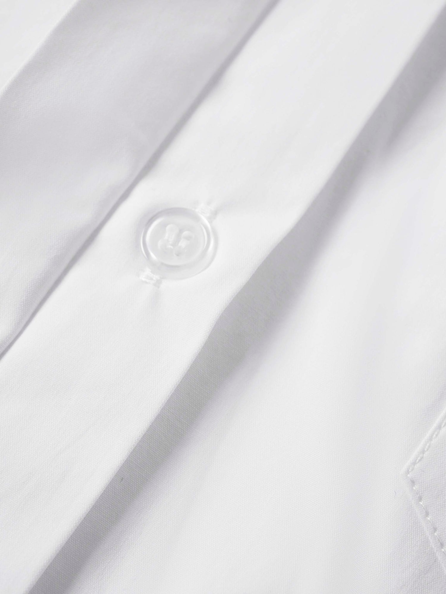 Cotton Crop Blouse-White