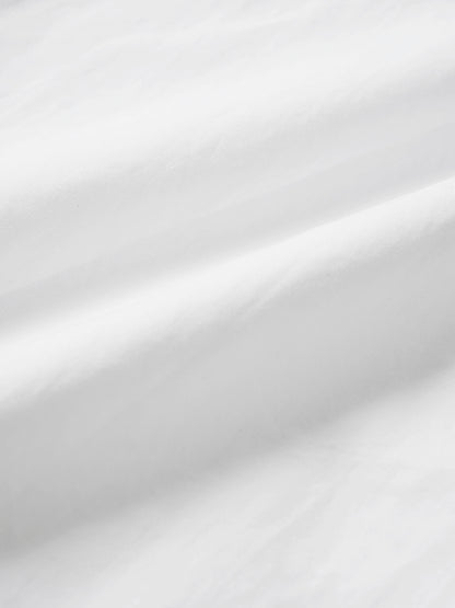 Cotton Crop Blouse-White