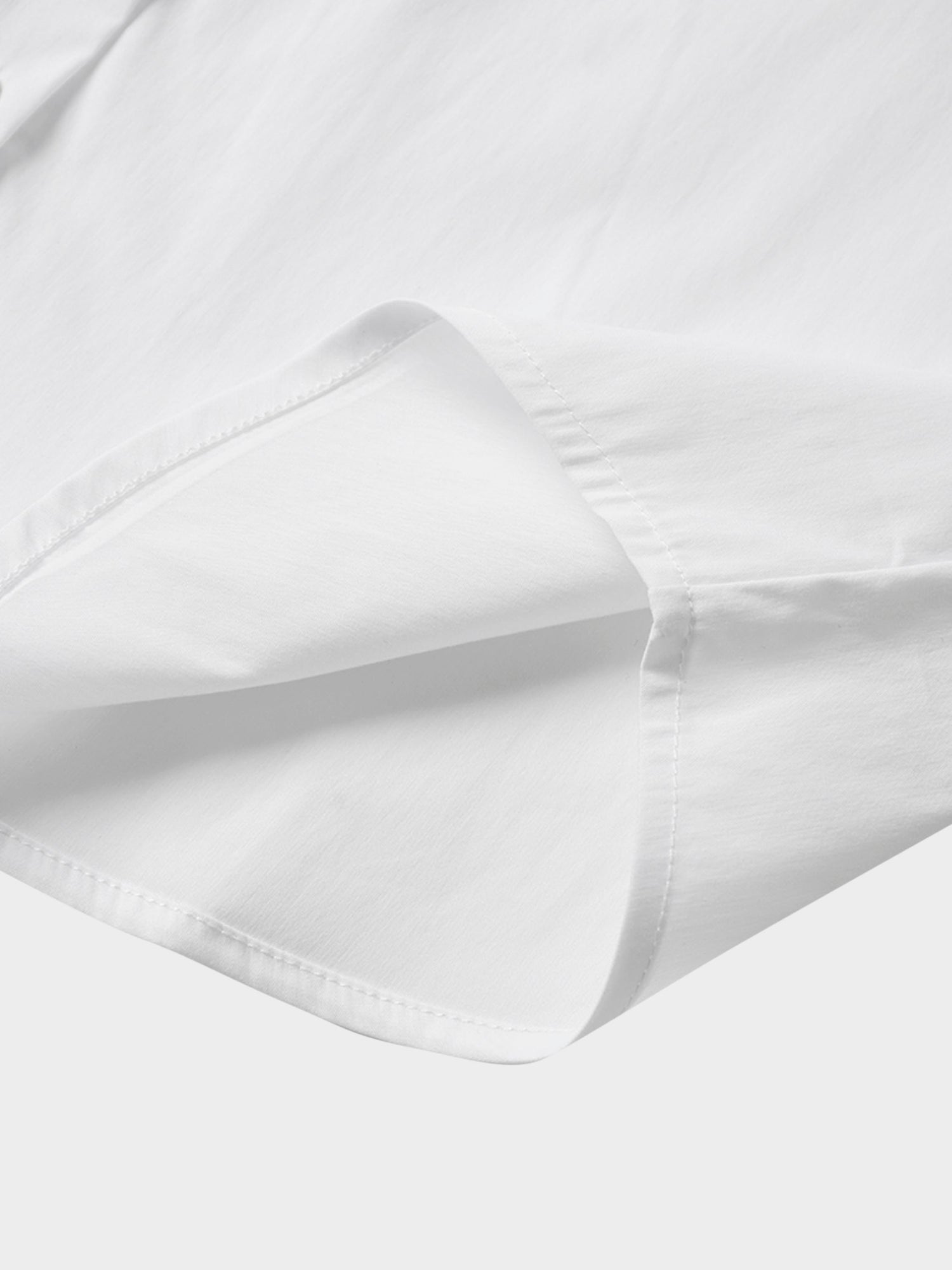 Cotton Button Down Blouse-White