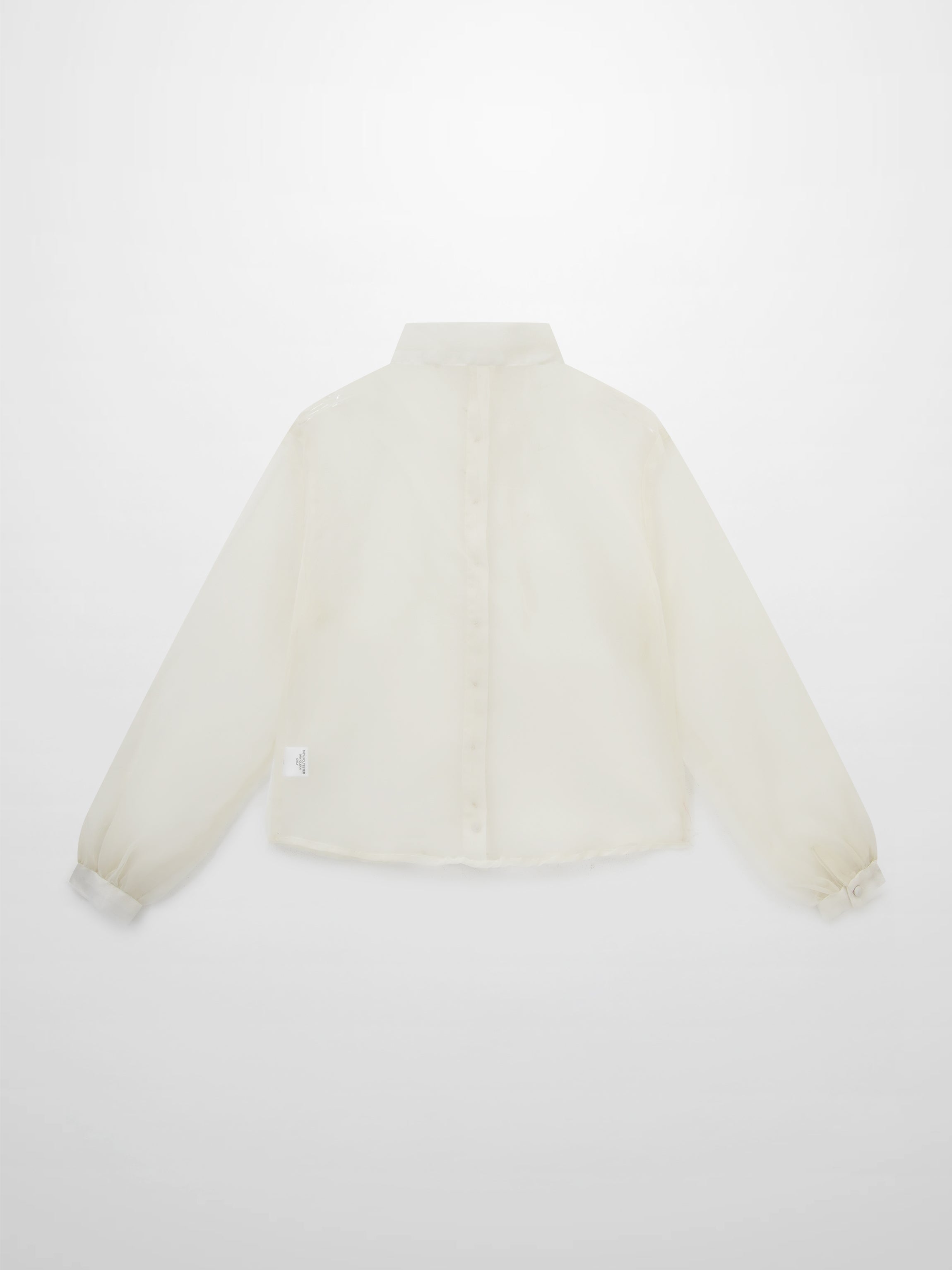 Organza Blouse-Cream