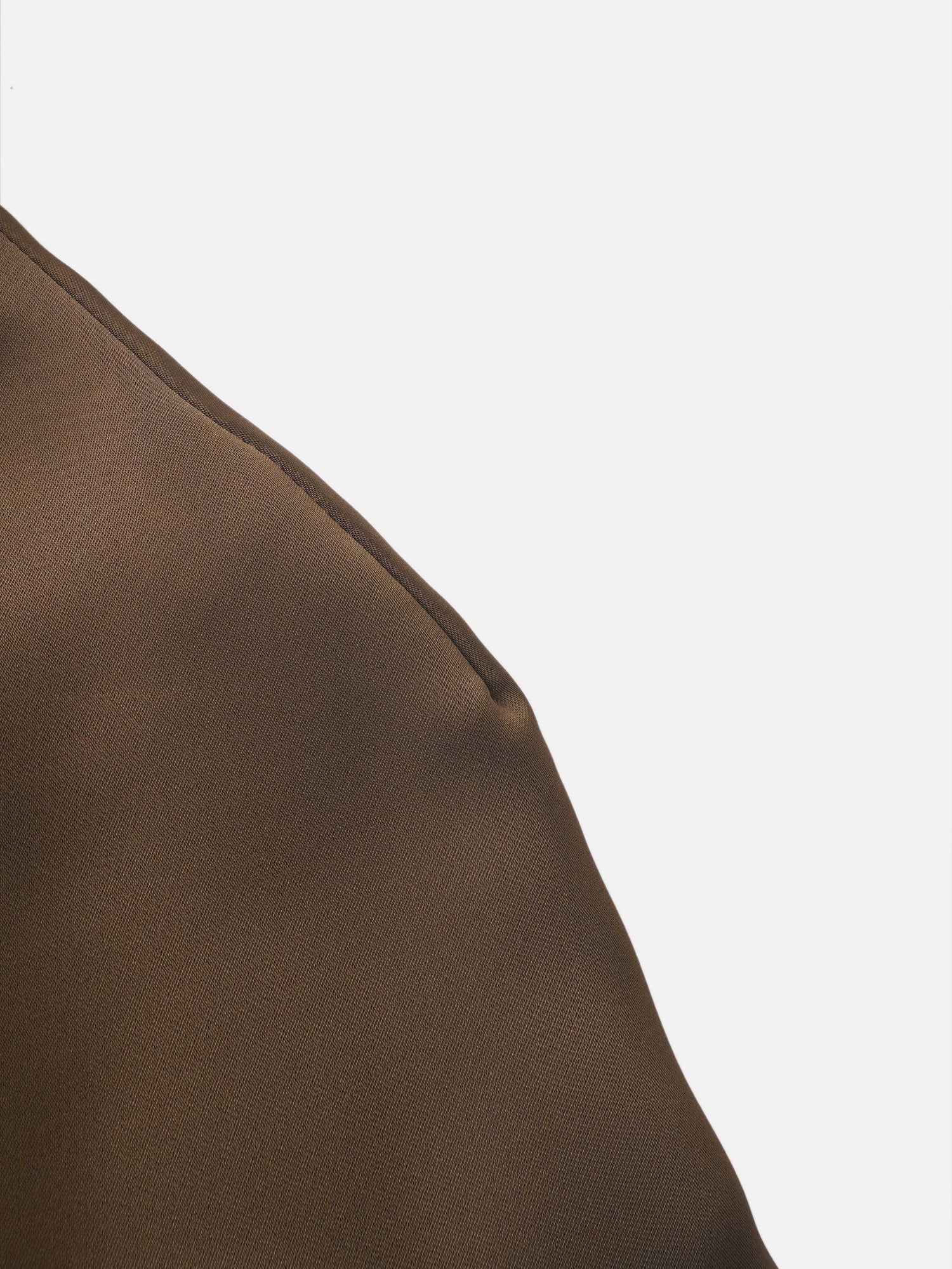 Center Ruffle Dress - Bronze