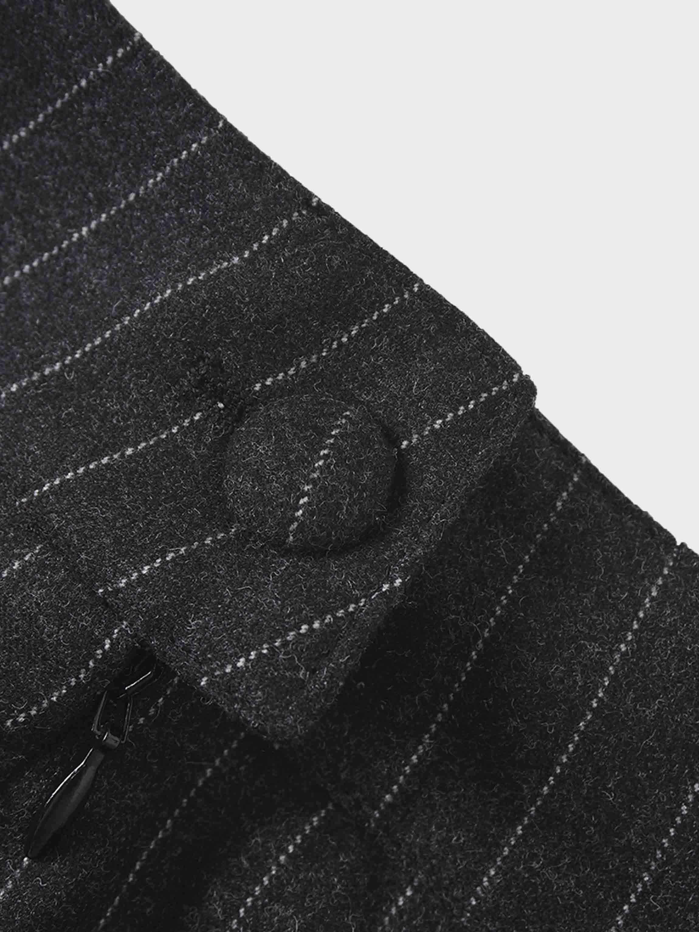 Straight Maxi Skirt - Pinstripe