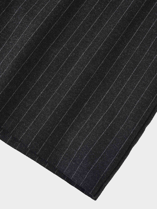 Straight Maxi Skirt - Pinstripe