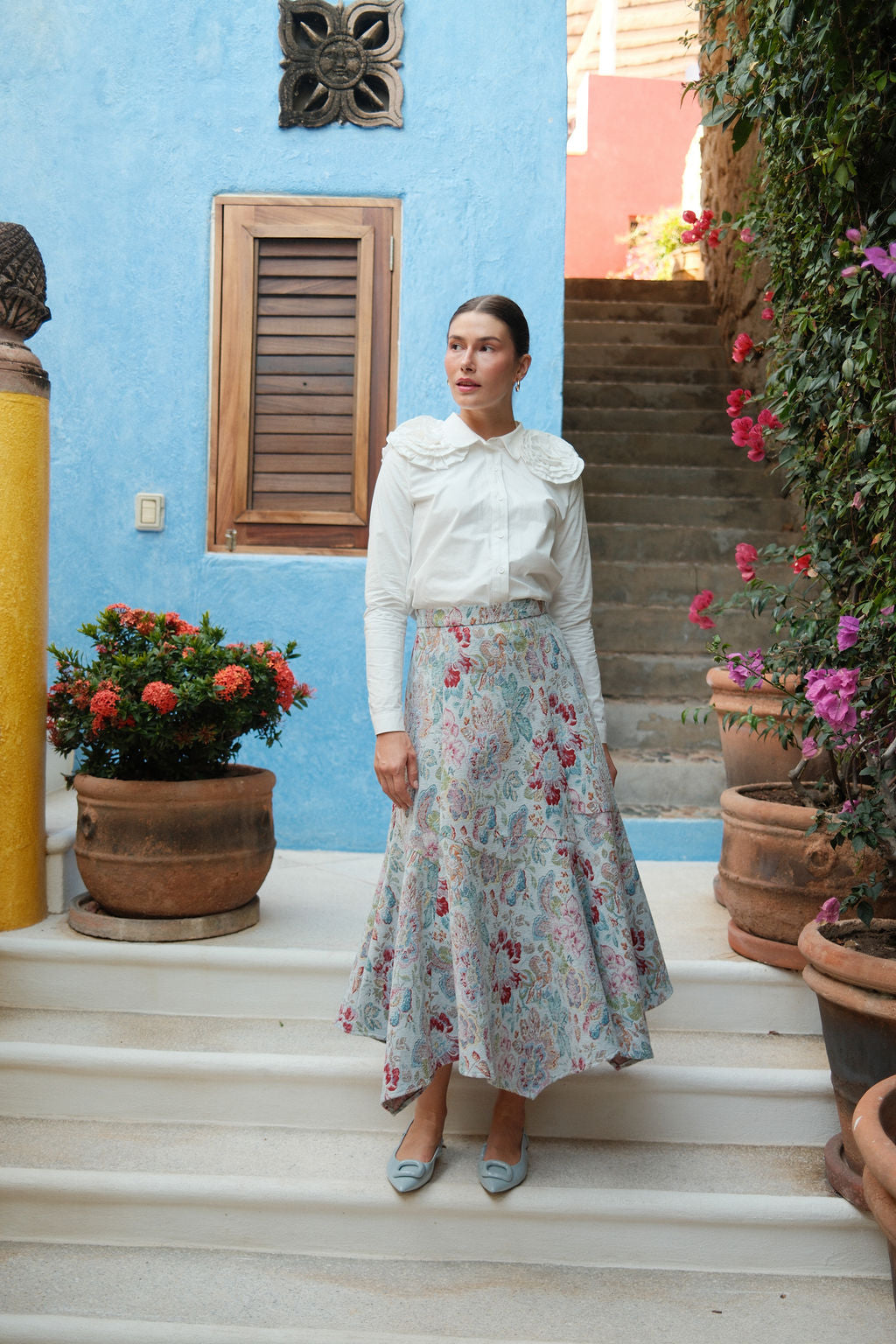 The Olivia Skirt-Tapestry Floral