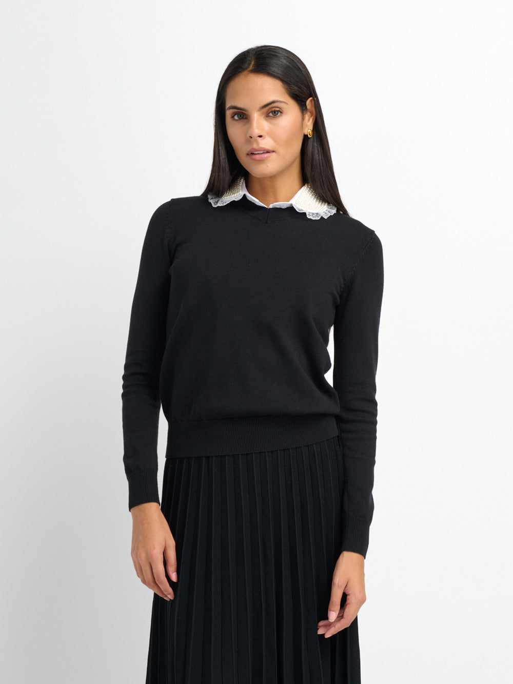 Detachable Collar - Pearls