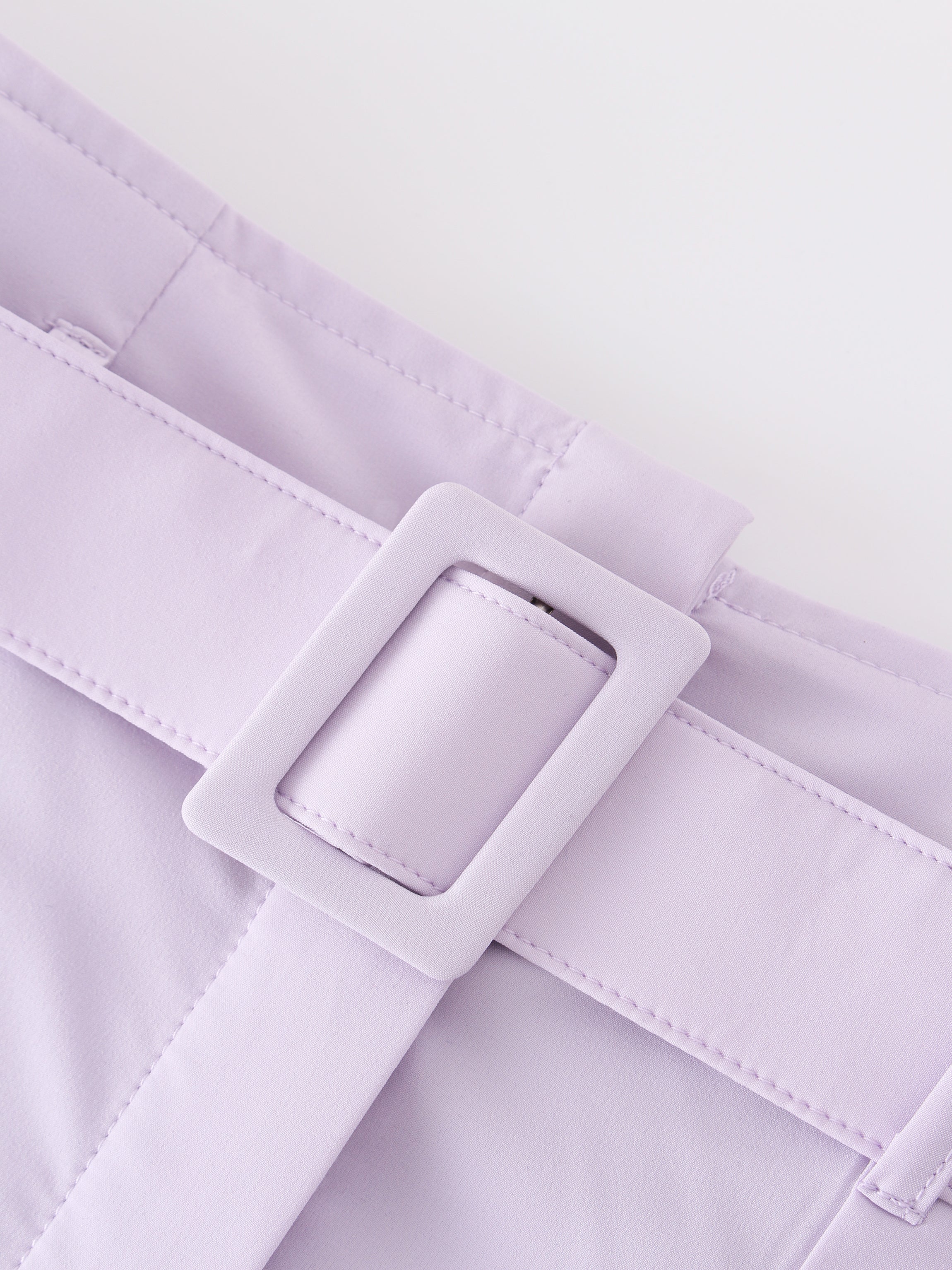 Pintuck Pocket Skirt-Lavender