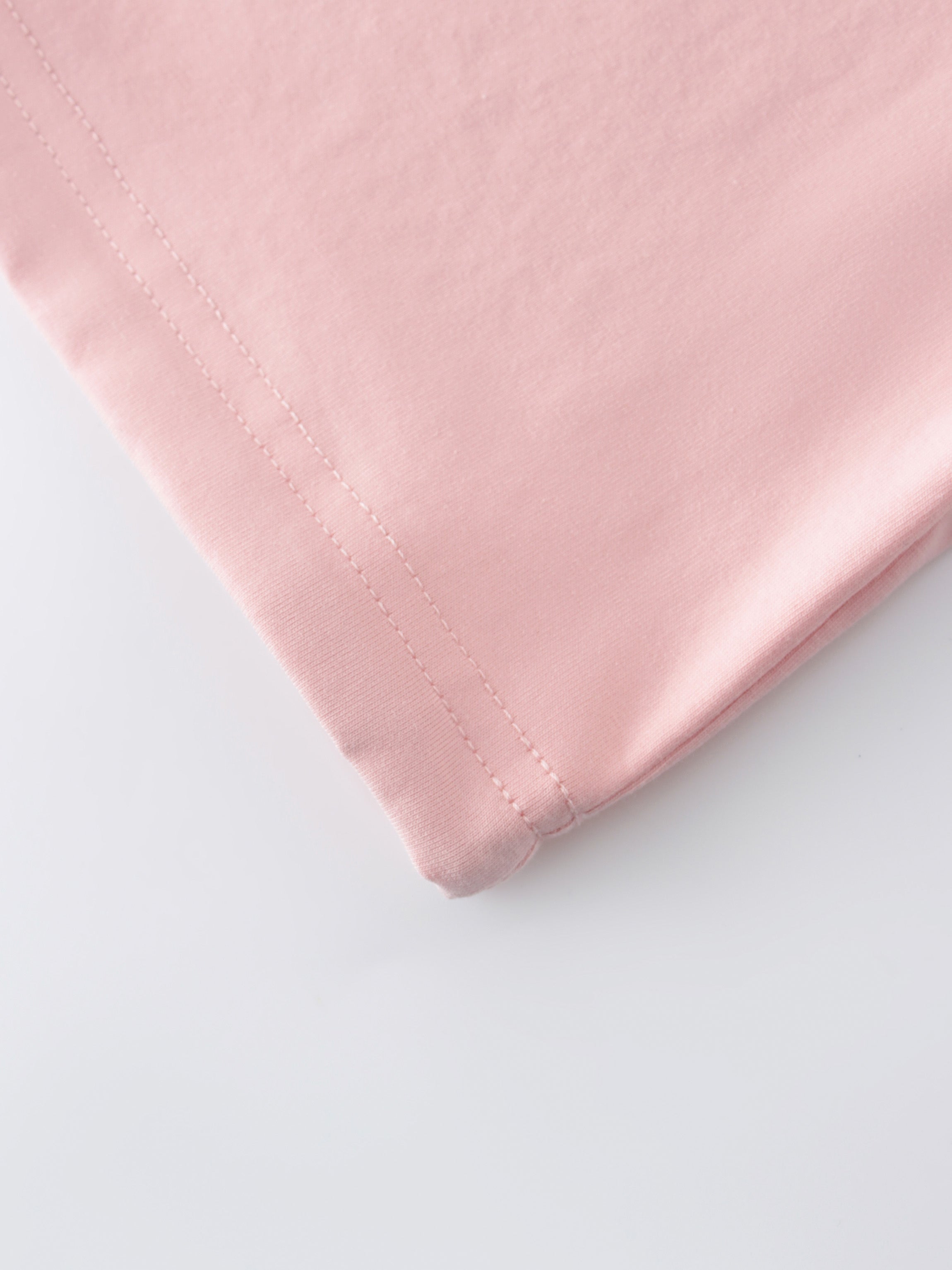 HENLEY DRAWSTRING TEE-PINK