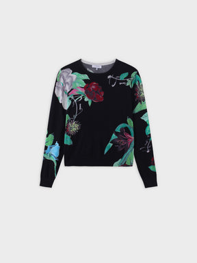Suéter Estampado-Ramo Floral