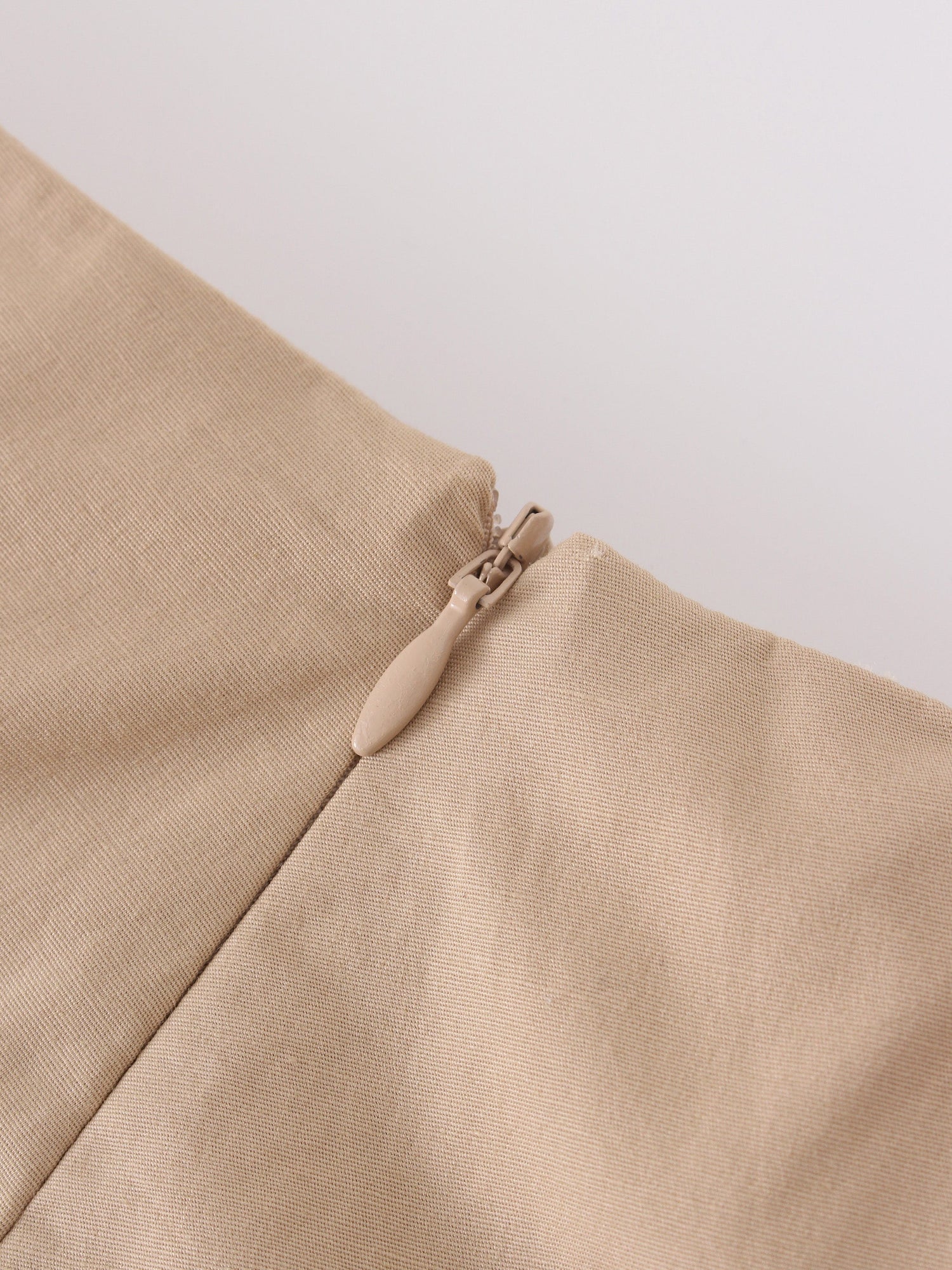 YOLK TIERED SKIRT-TAN