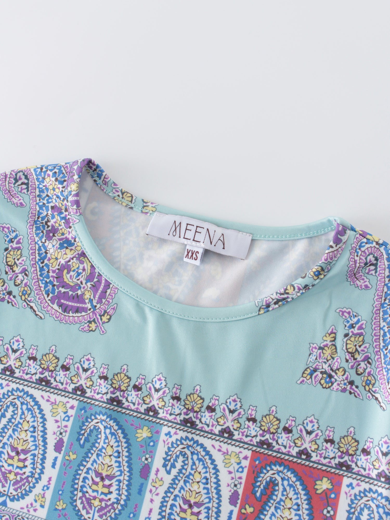 CAMISETA MIX FLORAL-PAISLEY