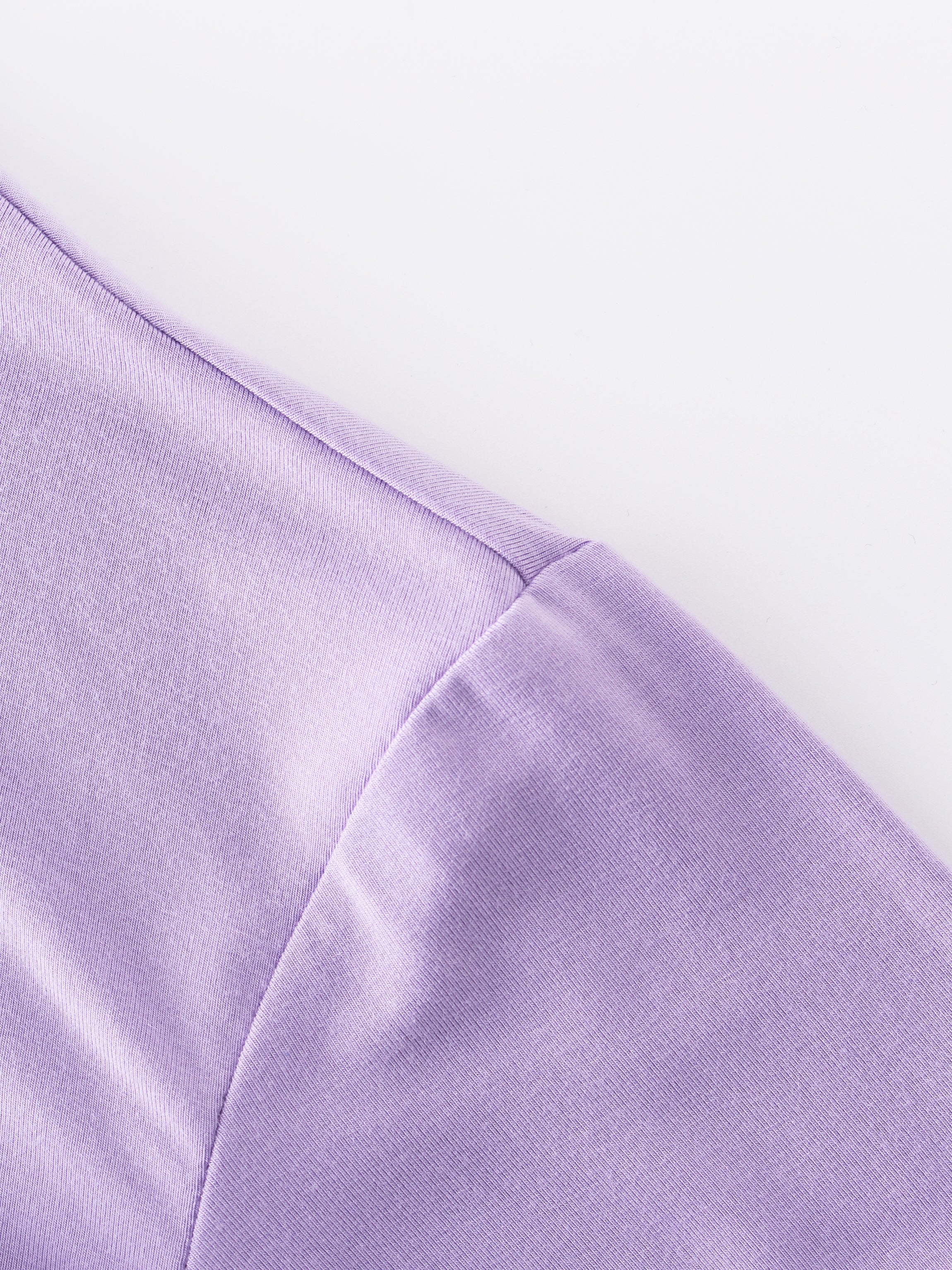 Cropped Tee-Lavender