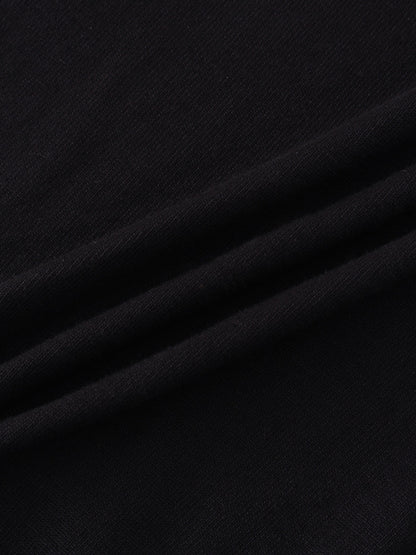 Basic Crew Sweater (LS) - Black