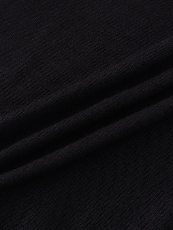 Basic Crew Sweater (LS) - Black