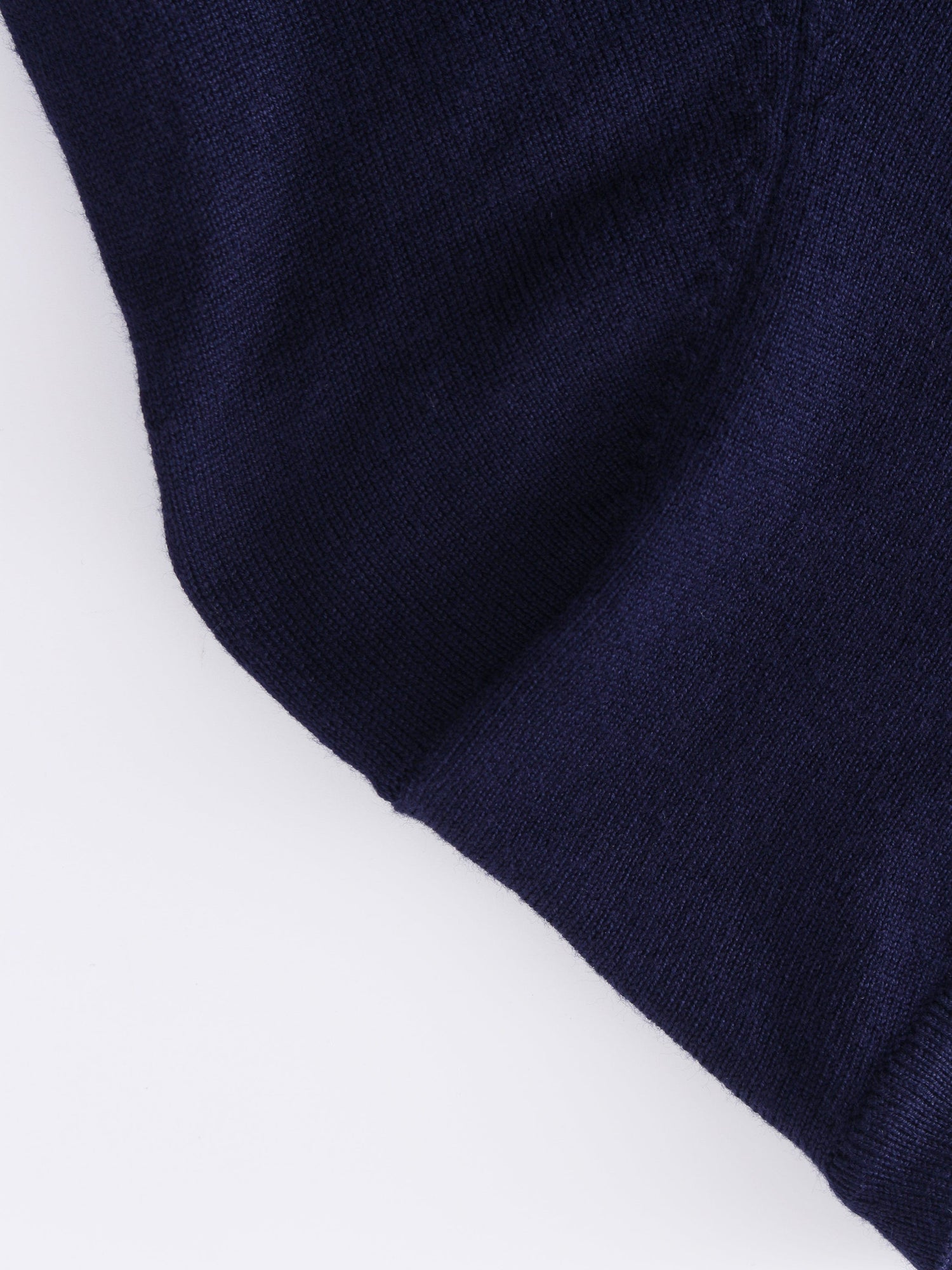 Basic Crew Sweater 3Q-Dark Navy