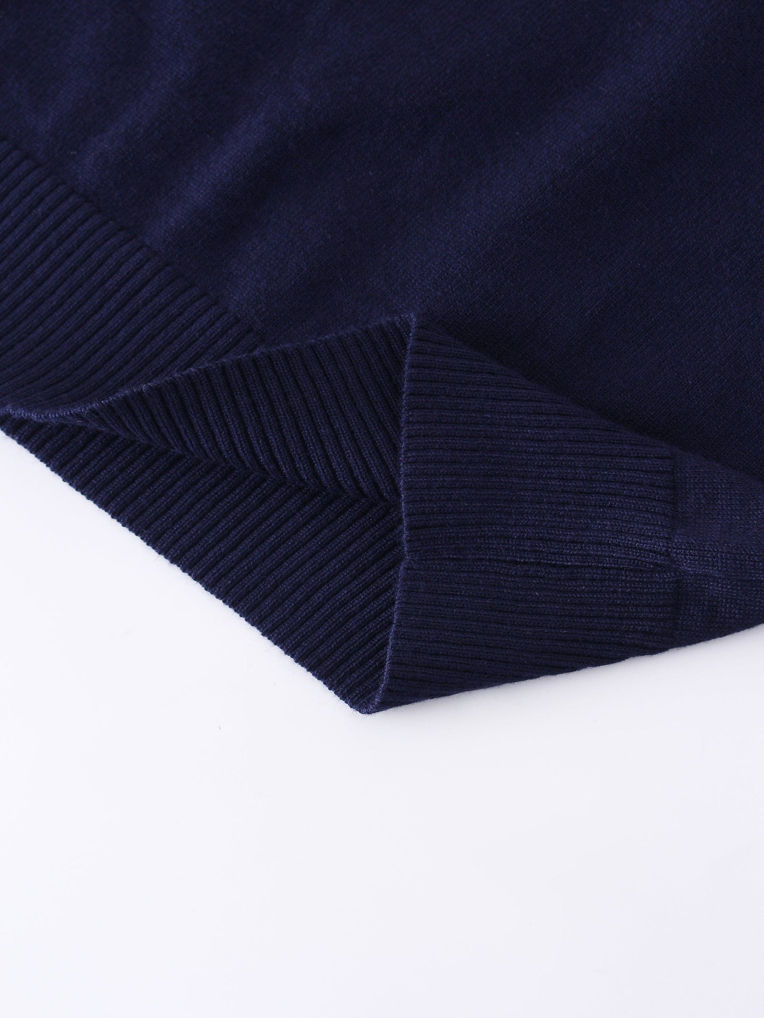 Basic Crew Sweater 3Q-Navy