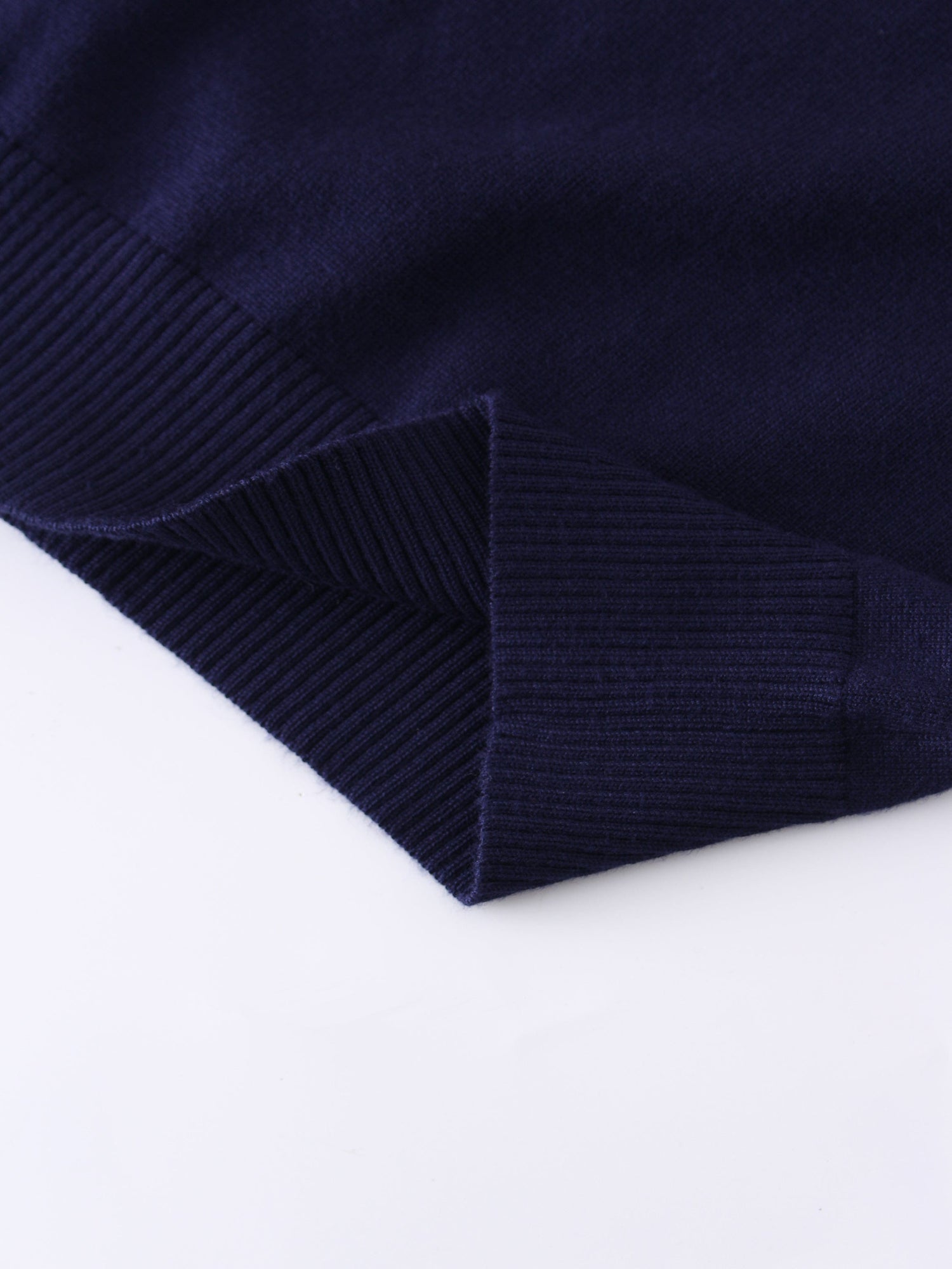 Basic Crew Sweater LS-Dark Navy