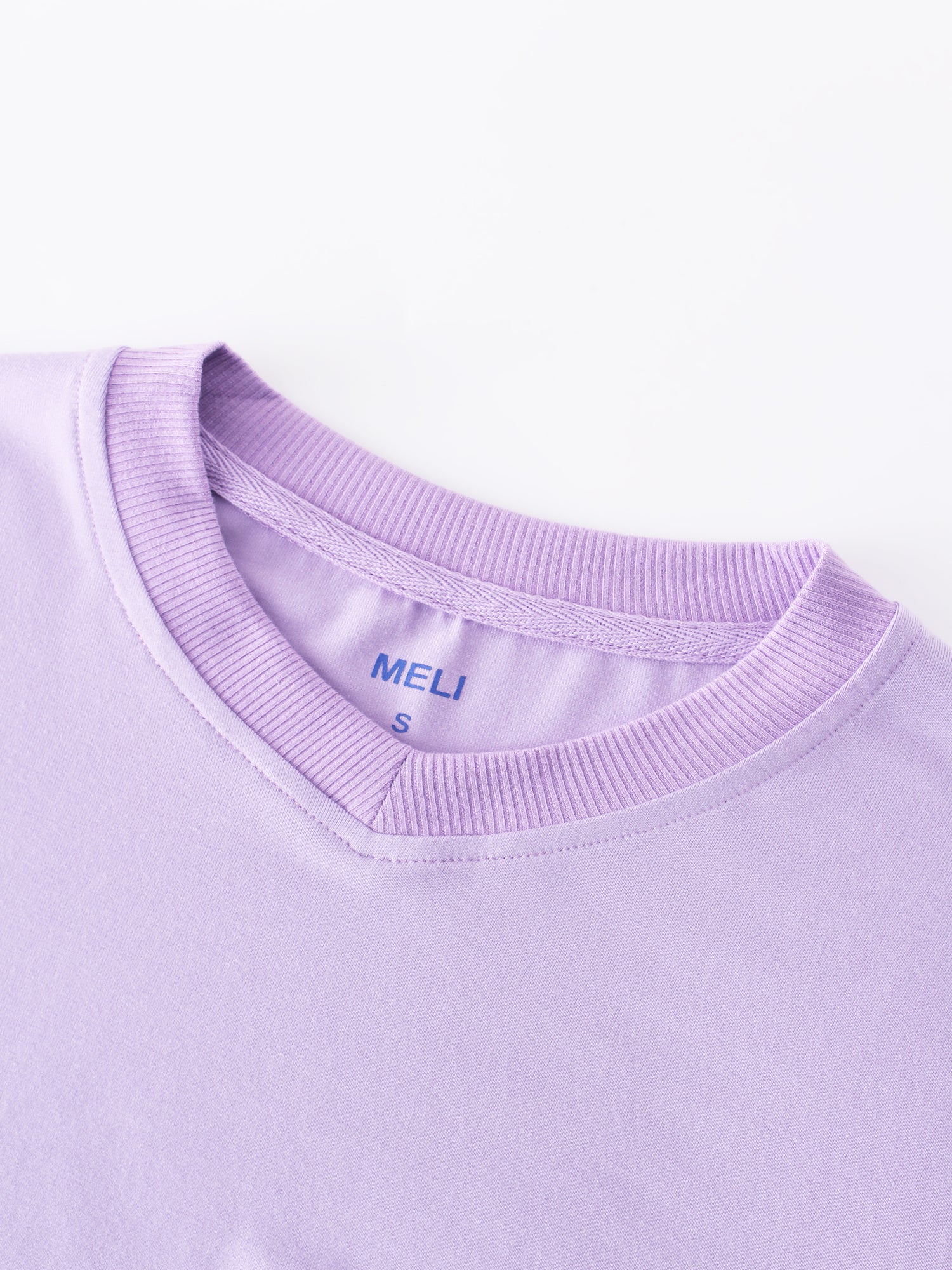 Cropped Tee-Lavender