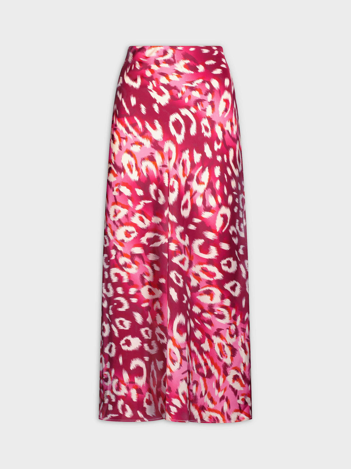 Falda lencera de satén-Ombre rosa