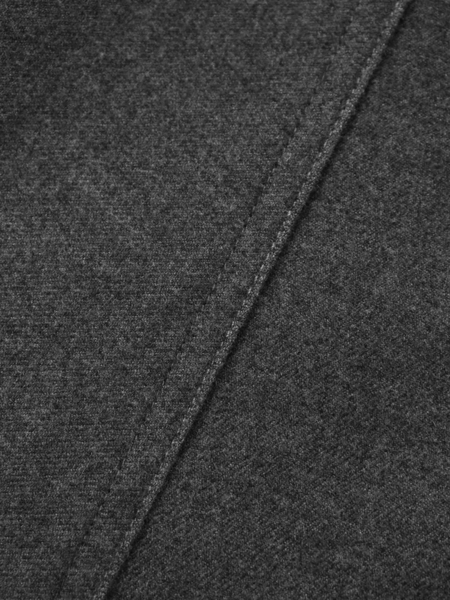 Wool Blend Yoke Skirt 26&quot;-Grey