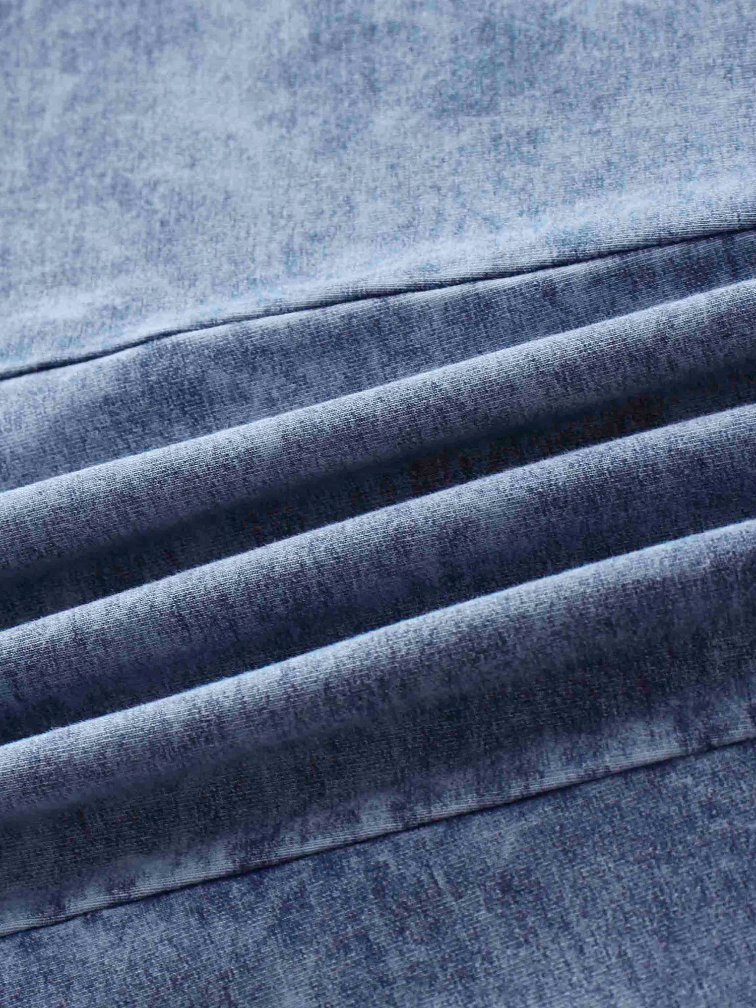 Paneled Flare Skirt 25&quot;-Light Blue Wash