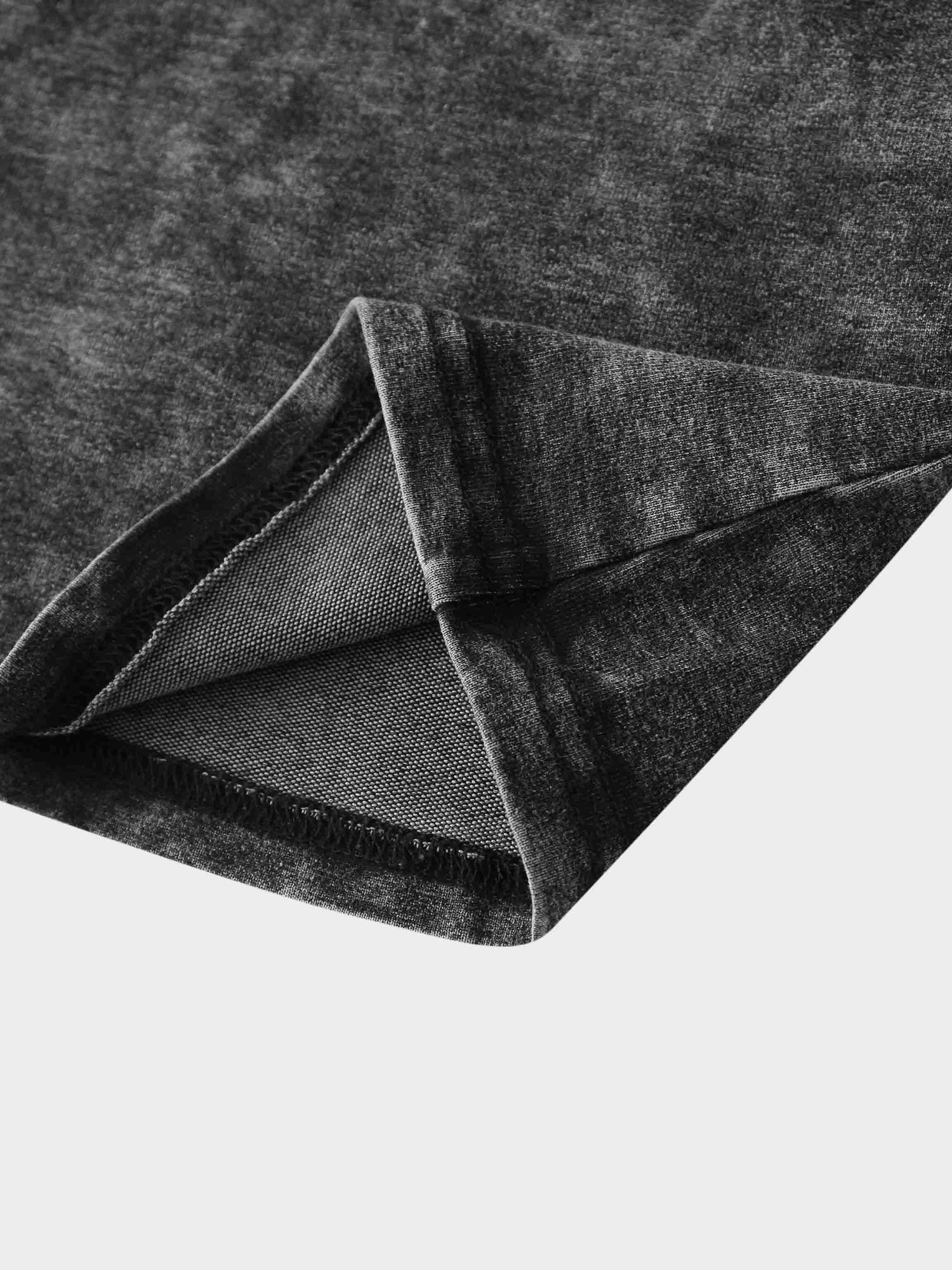 Paneled Flare Skirt 37&quot;-Black Wash