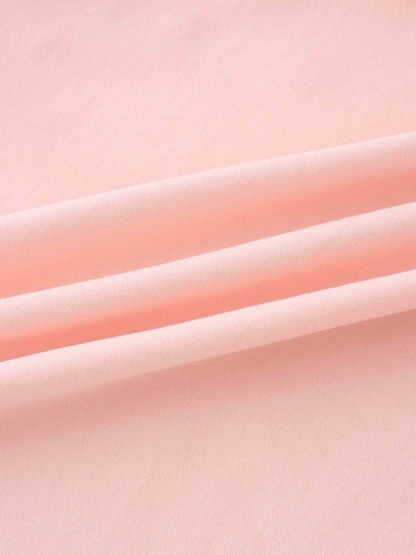 TRUMPET FLARE SKIRT-SUMMER BLUSH