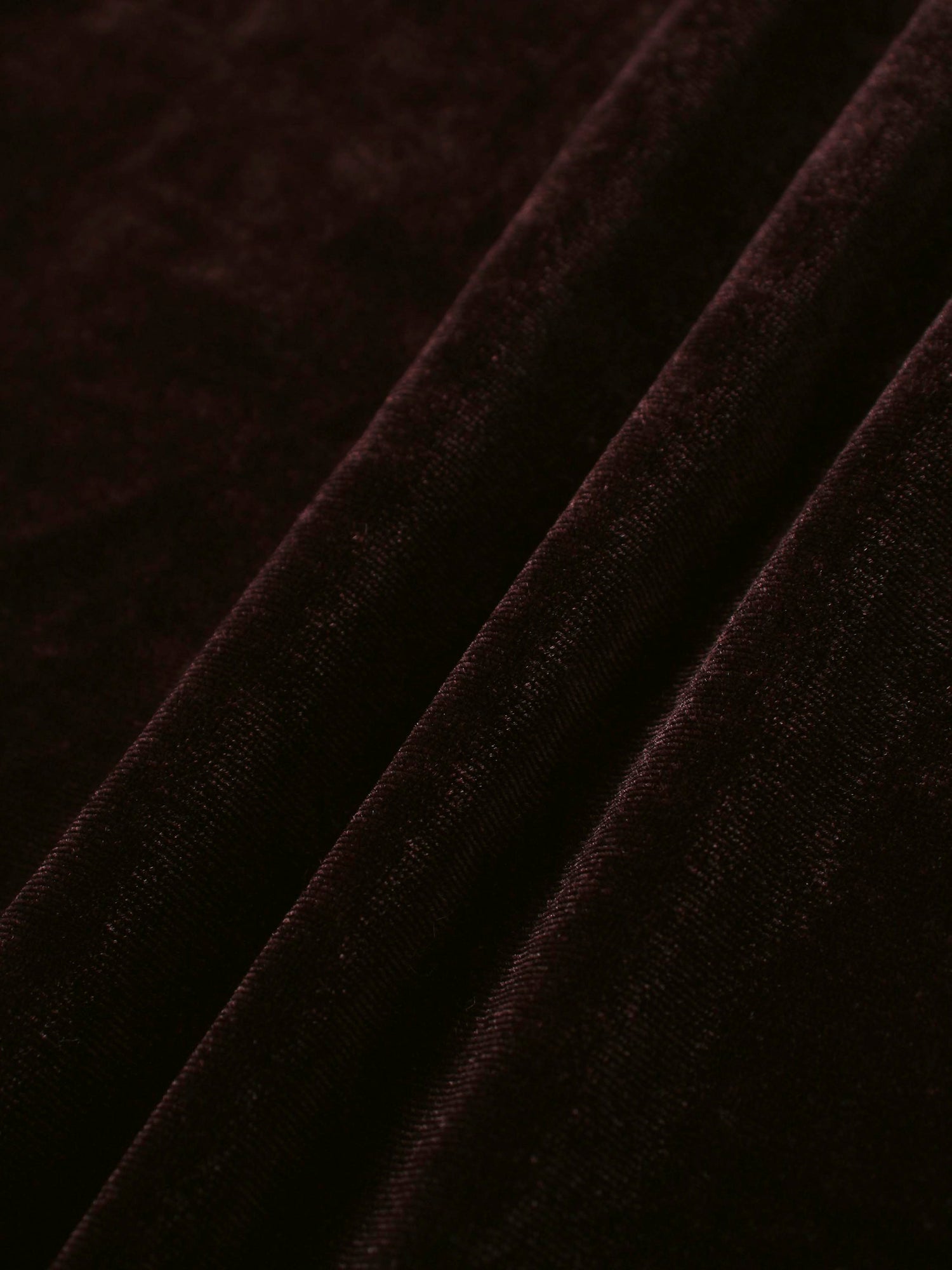 Velour Wrap Tie Maxi Dress-Brown