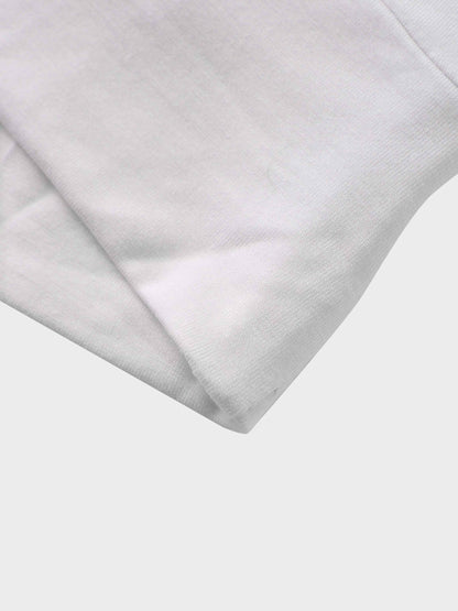 ZIP UP HOODIE-WHITE