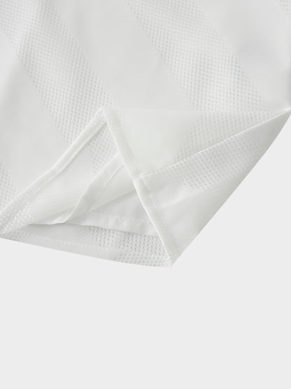 Perforated Blouse-White