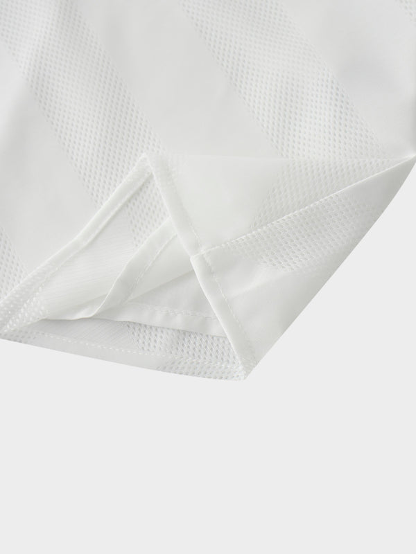 Perforated Blouse-White