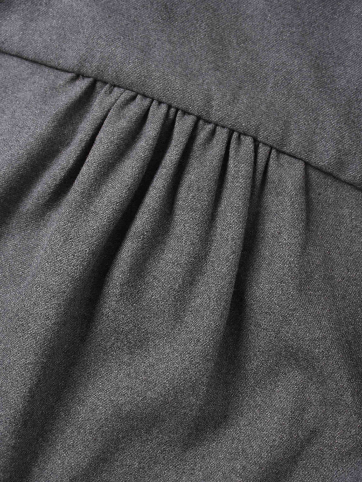Belted Pocket Jumper-Grey