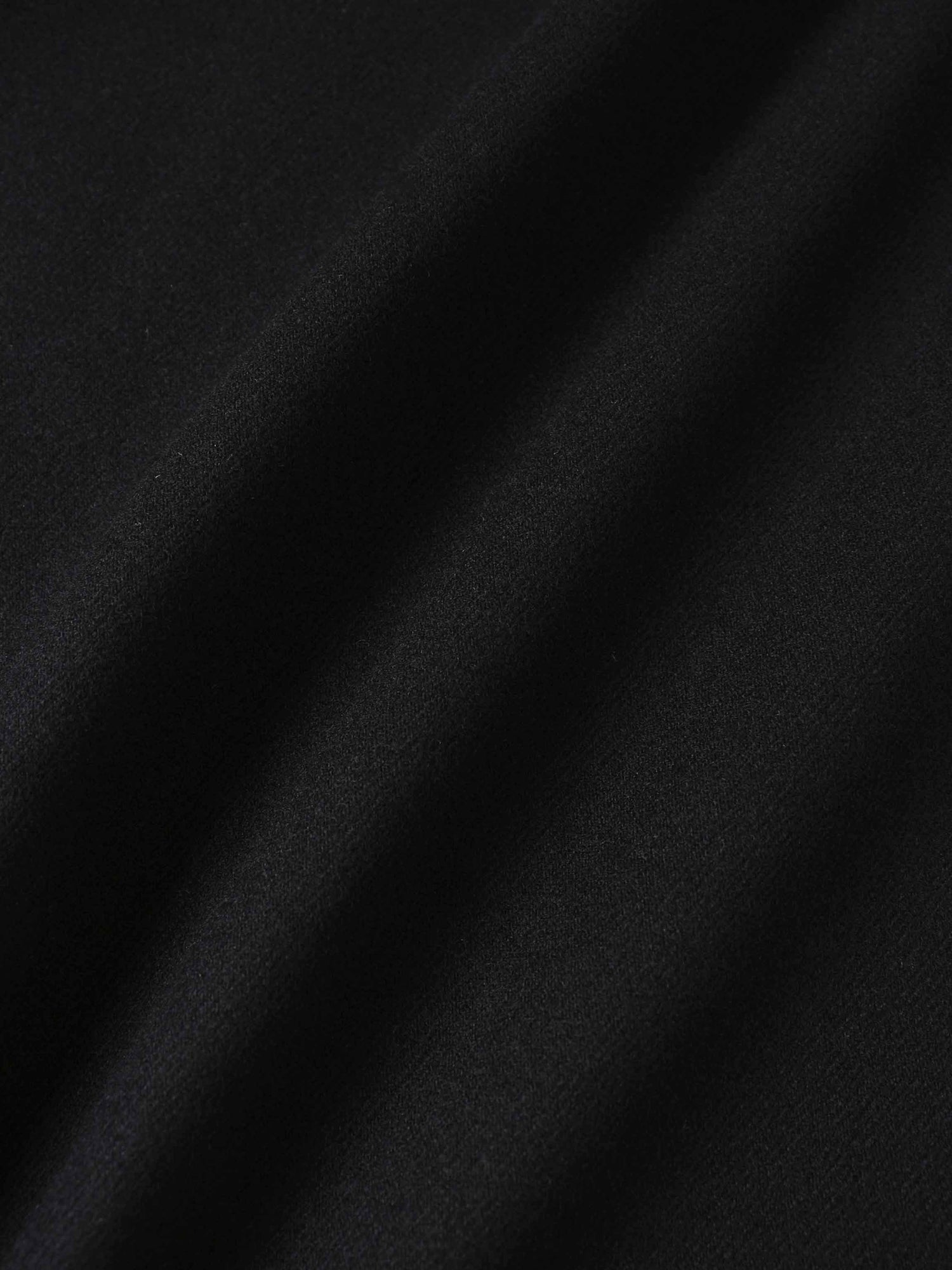 Stitch Down Pleat Jumper-Black