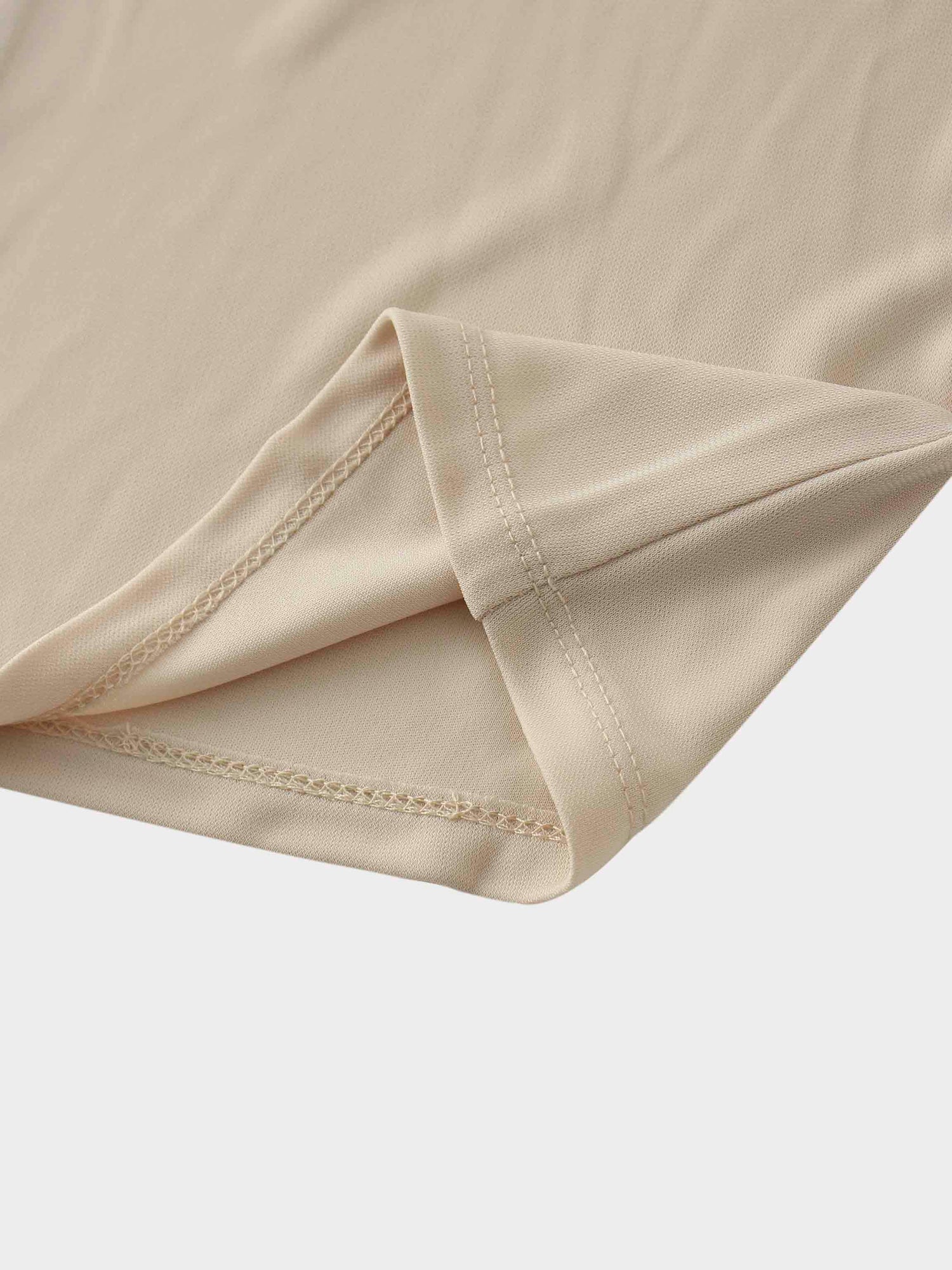 Princess Stitched High V top-Cream