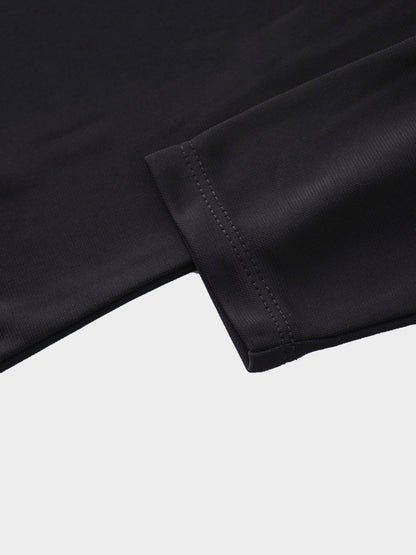 Princess Stitched High V top-Black