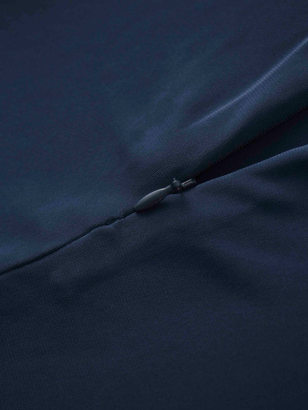 Princess Stitched High V top-Navy