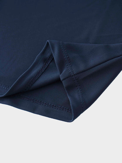 Princess Stitched High V top-Navy