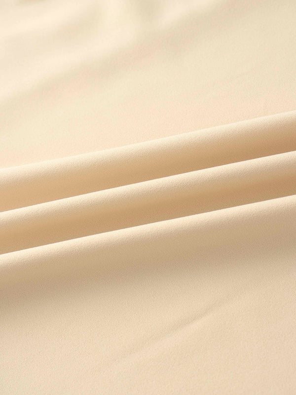 Side Button Yoke Skirt-Bone