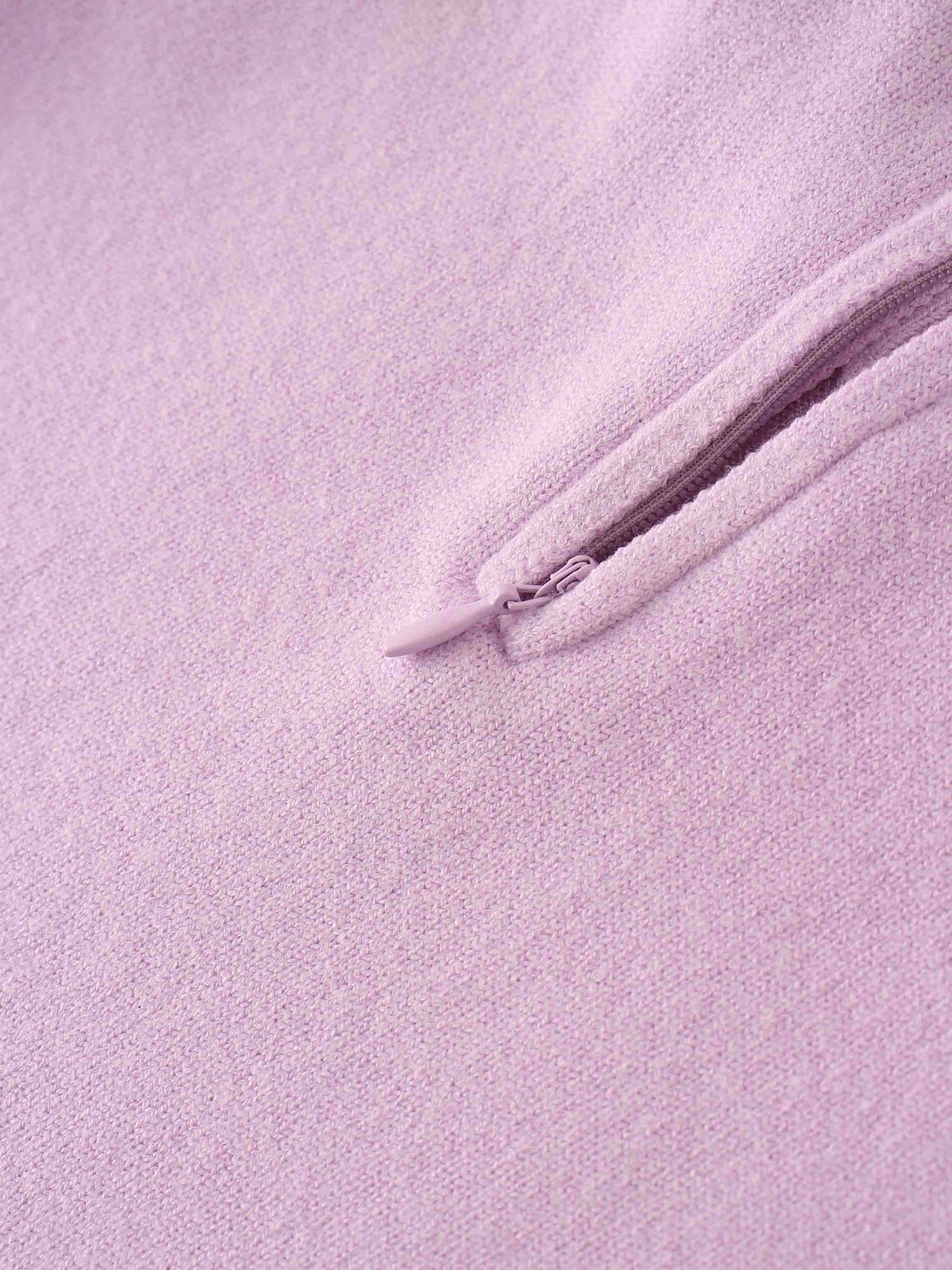 Embellished Crew Sweater-Lilac