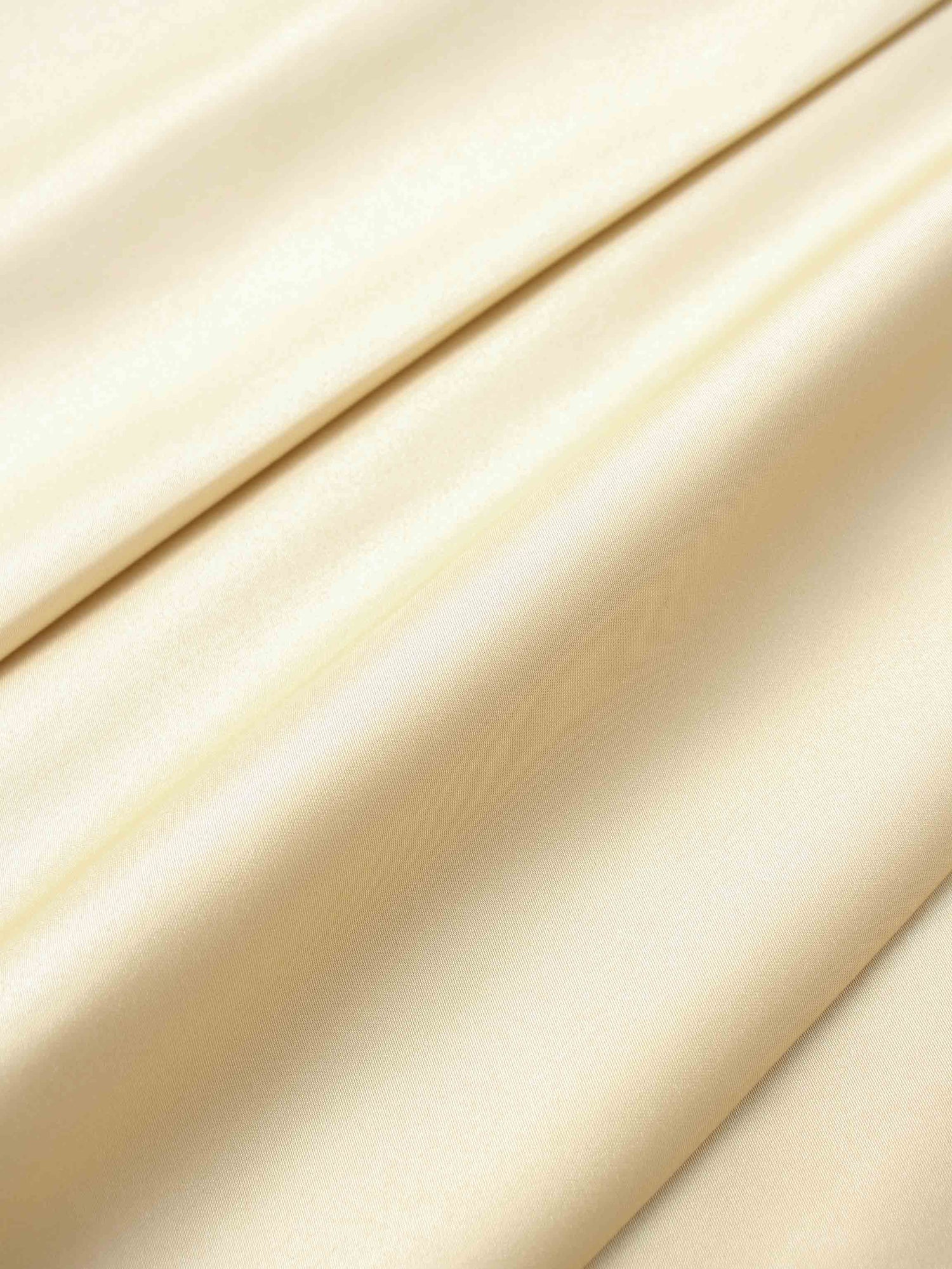 Lux Satin Pleated Skirt 37&quot;-Ivory