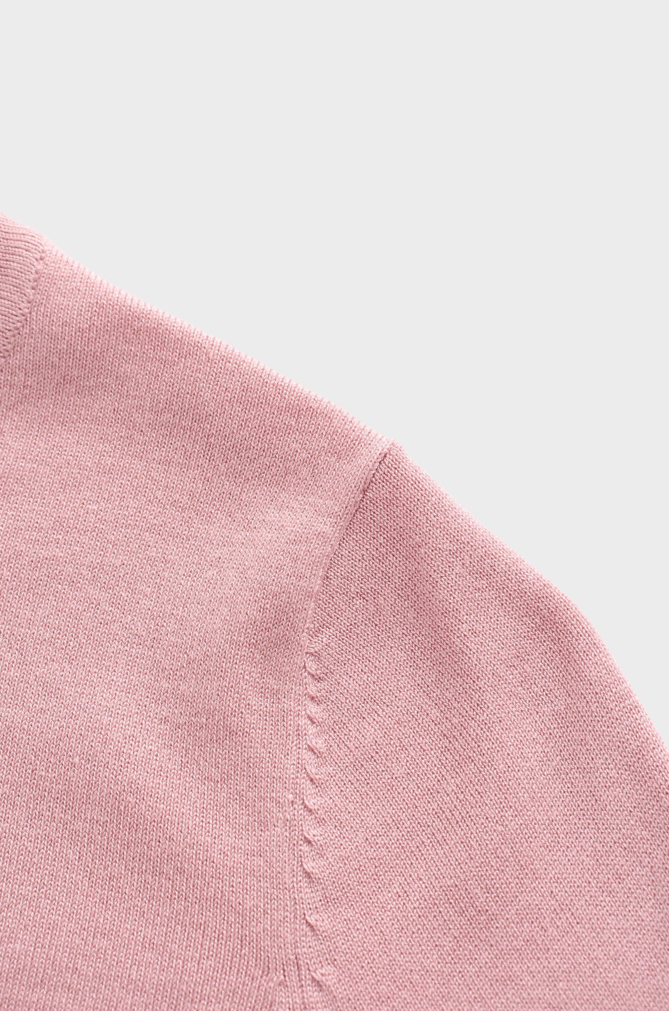 Basic Crew Sweater 3Q-Mauve