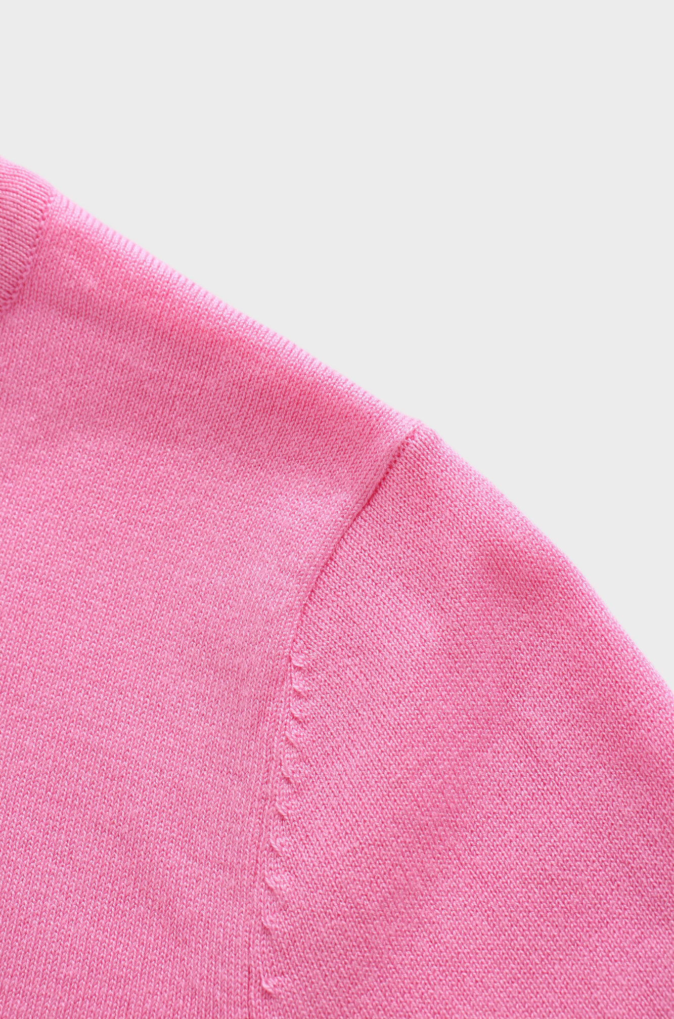 Basic Crew Sweater 3Q-Pink