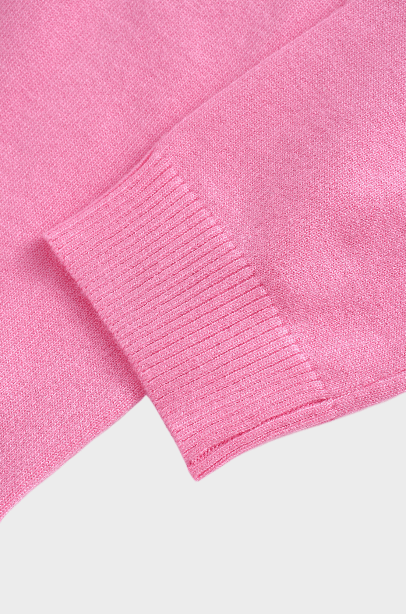 Basic Crew Sweater 3Q-Pink