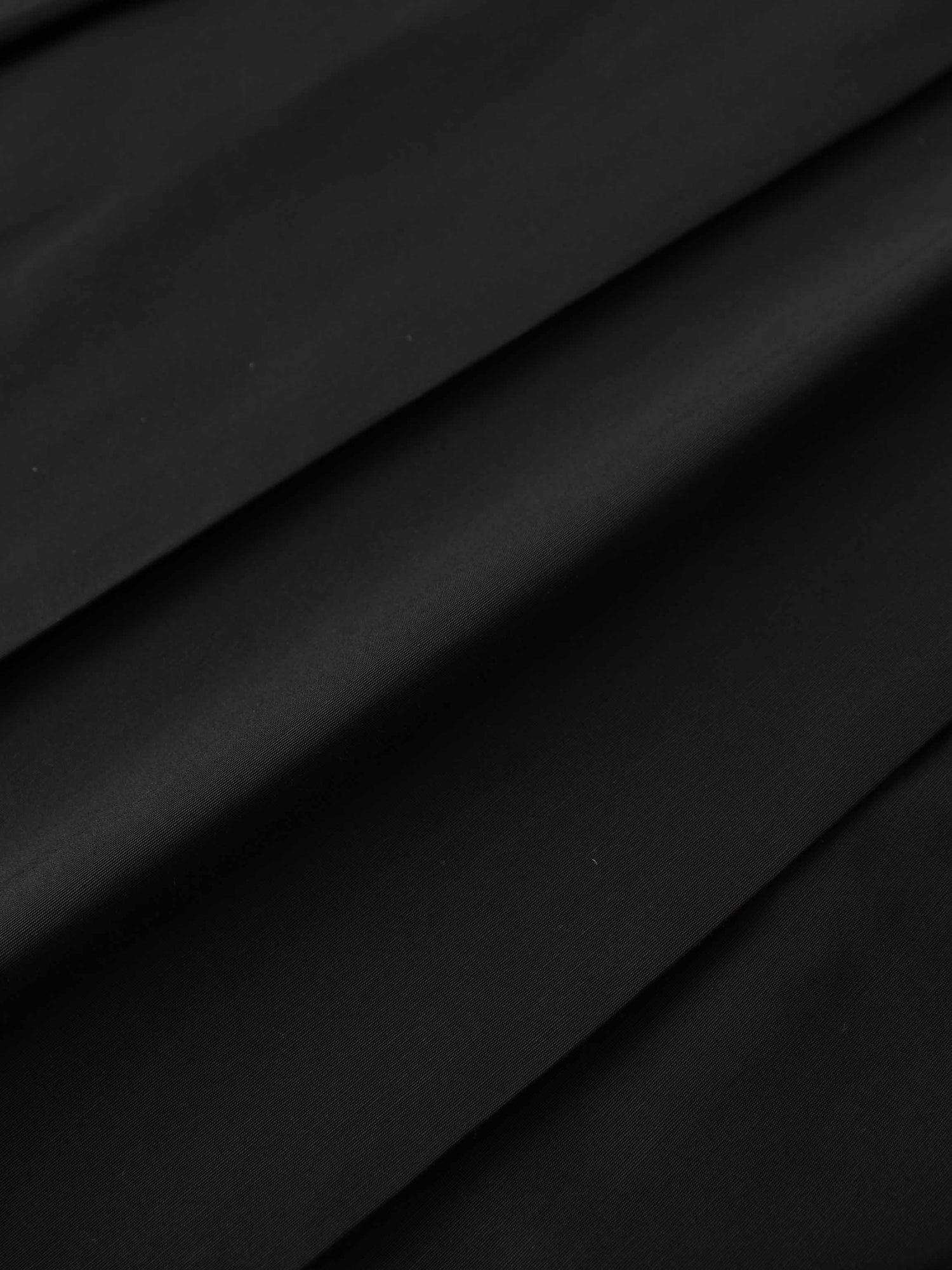 Taffeta Pleat Skirt 26&quot;-Black