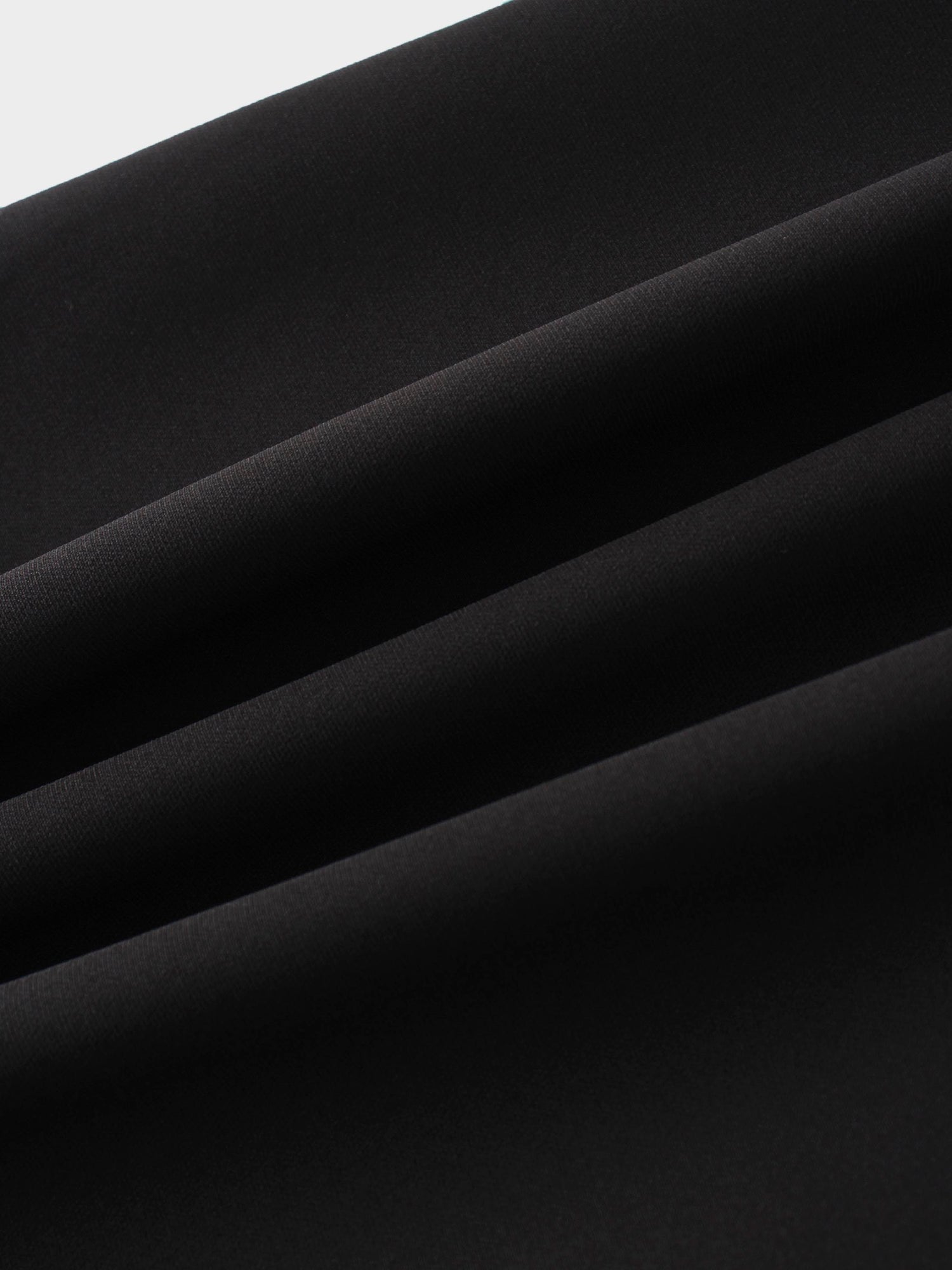 Side Ruffle Skirt-Black