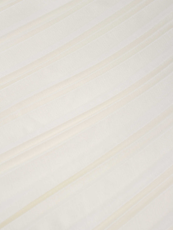 Thin Pleated Skirt-White