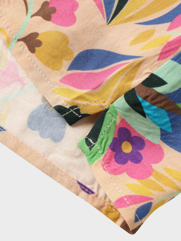 Pintuck Detail Blouse-Peach Craze